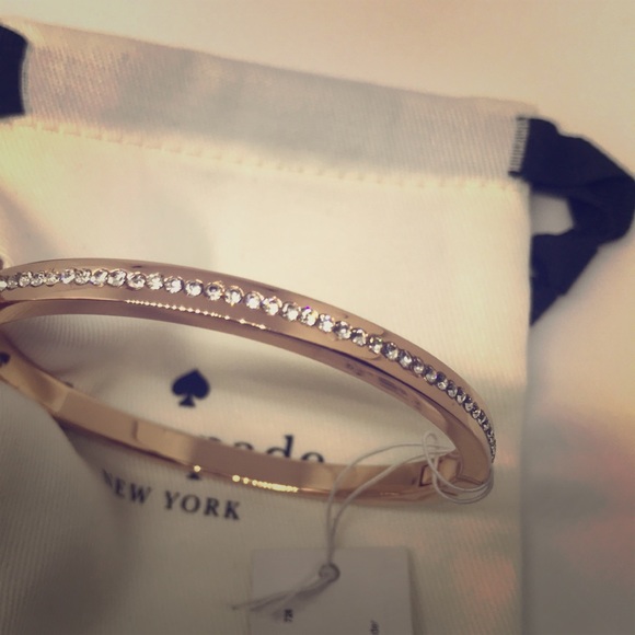 kate spade Jewelry - Authentic Kate Spade bracelet ring it up rose gold